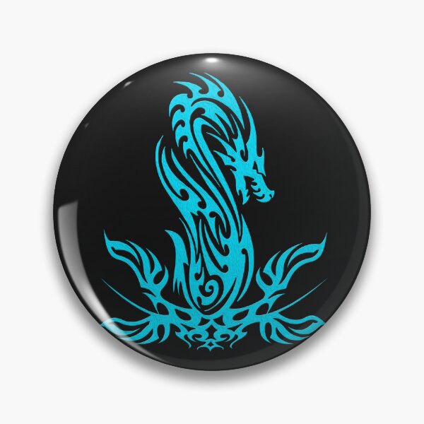 Item preview, Dragon 19 cyan  designed and sold by rainsdesigns.