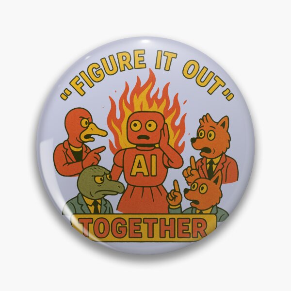 Item preview, AI Under Pressure: Figure It Out Together designed and sold by zzz888.