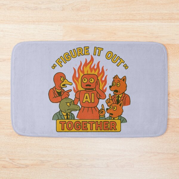 Item preview, AI Under Pressure: Figure It Out Together designed and sold by zzz888.