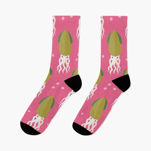 Item preview, Squids on pink designed and sold by reneesillus.