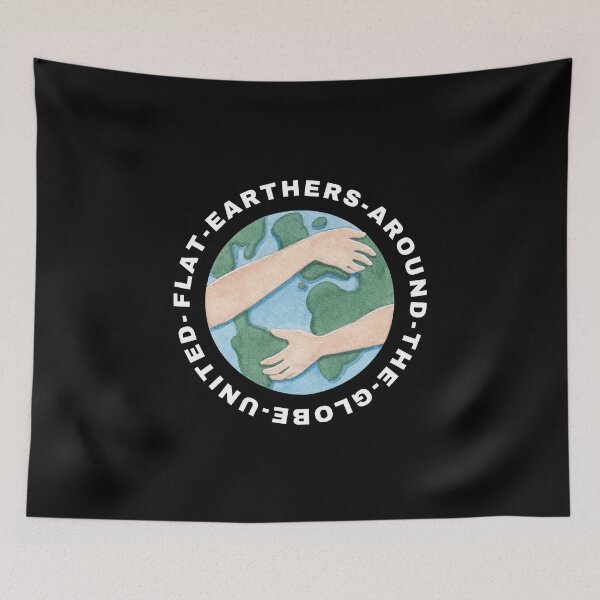 Item preview, Flat Earthers Around the Globe United T-Shirt - Trend Labs designed and sold by Trend-Labs.