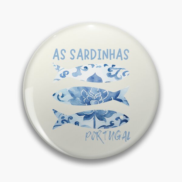 Item preview, Tinned Sardines As Sardinhas Portugal Fisherman Chinoiserie Aesthetic T-Shirt designed and sold by SunfullyYours.
