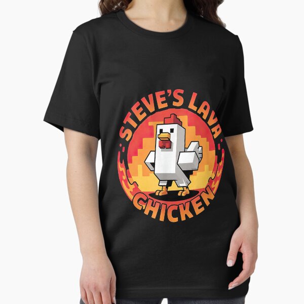 Item preview, Lava Chicken Miners Meme Steve Pixel Gaming designed and sold by zoizen344.