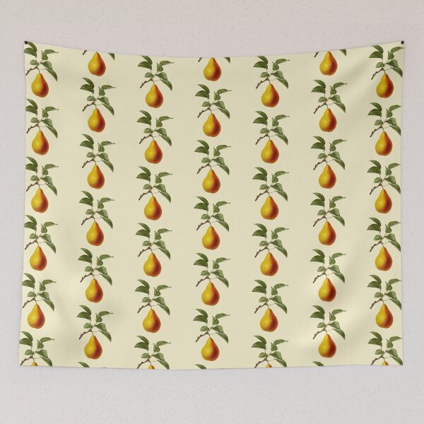 Item preview, Antique Pear Fruit Design designed and sold by IrisAndIvy.