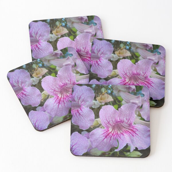 Item preview, Pink Trumpet Vine designed and sold by nerinedorman.