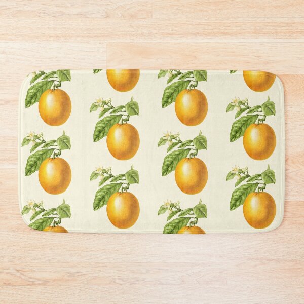 Item preview, Jaffa Orange Fruit On A Branch With Blossom  designed and sold by IrisAndIvy.