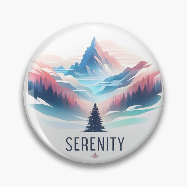 Item preview, serenity, peace, mountains designed and sold by TrueArtVibes.