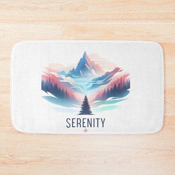 Item preview, serenity, peace, mountains designed and sold by TrueArtVibes.