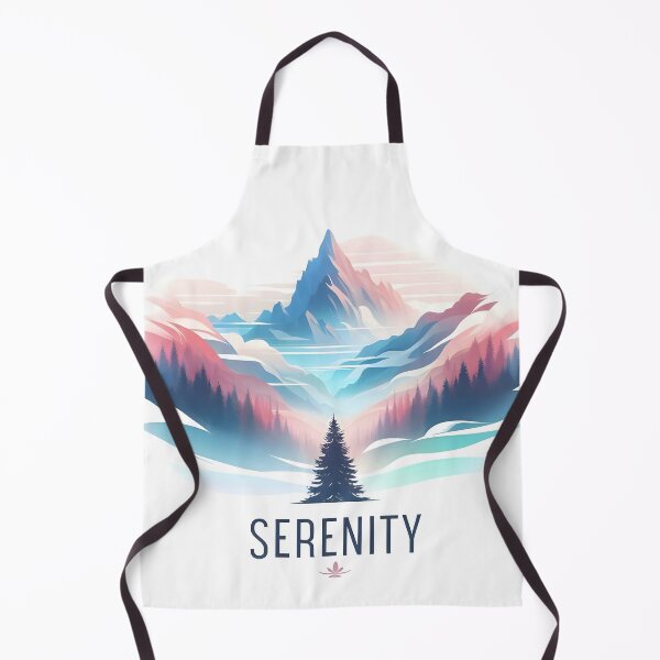 Item preview, serenity, peace, mountains designed and sold by TrueArtVibes.