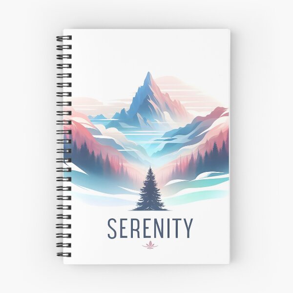 Item preview, serenity, peace, mountains designed and sold by TrueArtVibes.