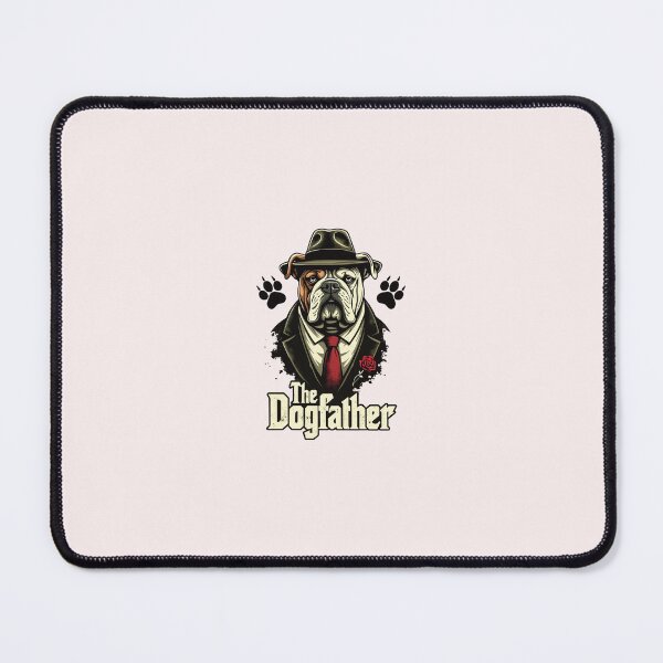 Item preview, The Dogfather Buldog Funny Dog Owner Shirt designed and sold by goingoncetwice.