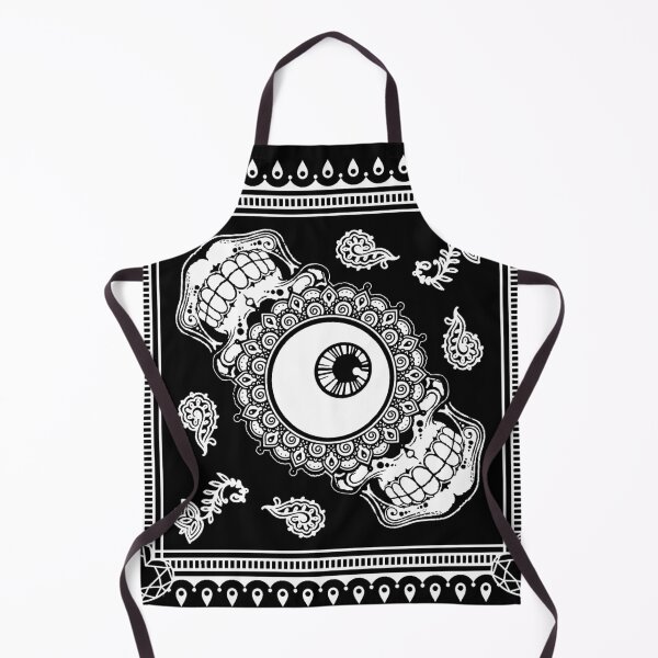 Item preview, Slat n Pepper Bandana black back designed and sold by fradeknot.