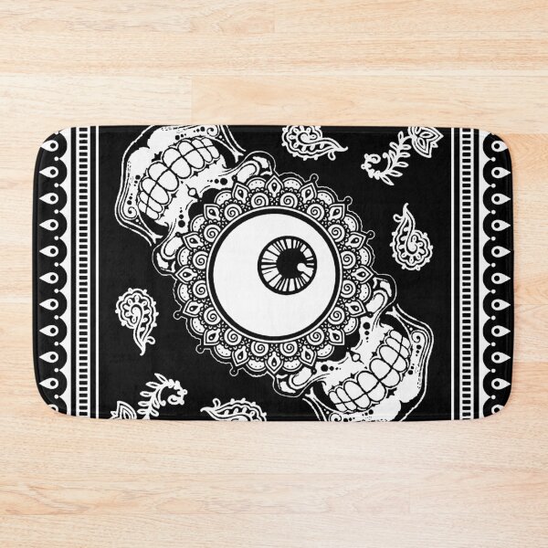 Item preview, Slat n Pepper Bandana black back designed and sold by fradeknot.