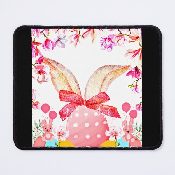 Item preview, King's Easter Hunt | Rabbit | Bunny | Pink | Easter Hunt | Easter Eggs | Flowers | Easter Design | White | Polka Dots | Holiday  designed and sold by Kingcls.