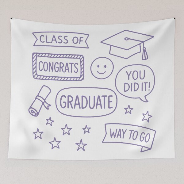 Item preview, Purple Graduation Doodle Pack designed and sold by zzz888.