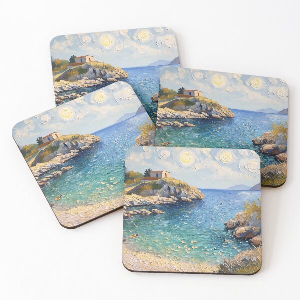 Item preview, Bay on the Mediterranean designed and sold by sid1802.