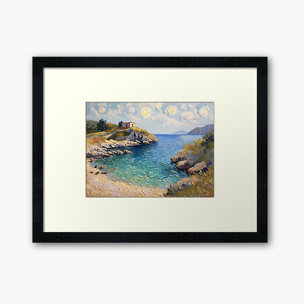 Item preview, Bay on the Mediterranean designed and sold by sid1802.