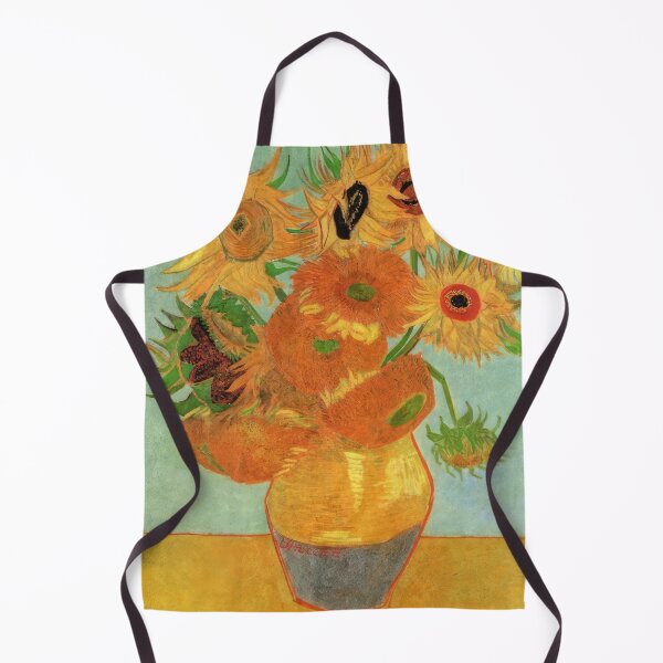 Item preview, Still Life Vase with Twelve Sunflowers - c.1889; Arles, Bouches-du-Rhône, France designed and sold by MashaQo.