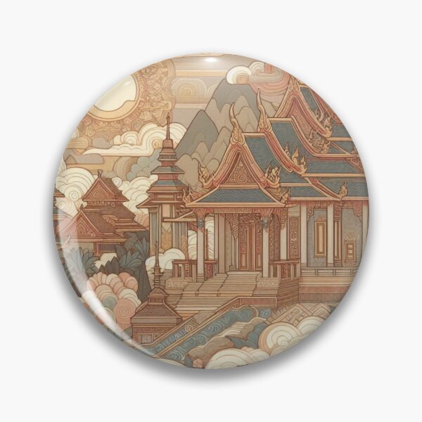 Item preview, Thai art pattern  designed and sold by Boru-Atisuto.