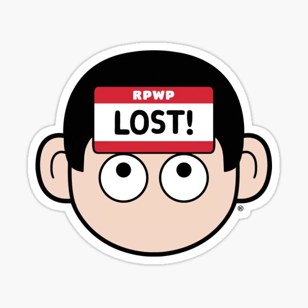 RPWP Lost! Sticker