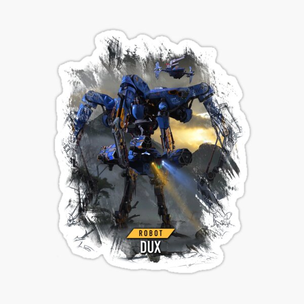 Item preview, Robot DUX at War Zone designed and sold by HexOne.