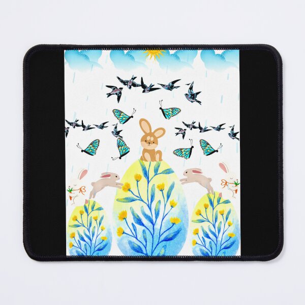 Item preview, King's Easter Hunt | Rabbit | Bunny | Blue | White | Yellow | Eggs | Easter | Easter Hunt | Easter Design | Easter Eggs  designed and sold by Kingcls.