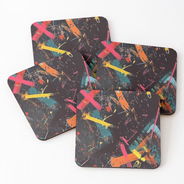 Artikelvorschau, Dynamic Abstract Vibrant Splash Art entworfen und verkauft von SylvieVibes.