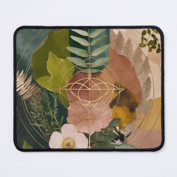 Item preview, Floraia – Goddess of Nature | Botanical Abstract Art by LaLi Designs designed and sold by LaLi-Designs.