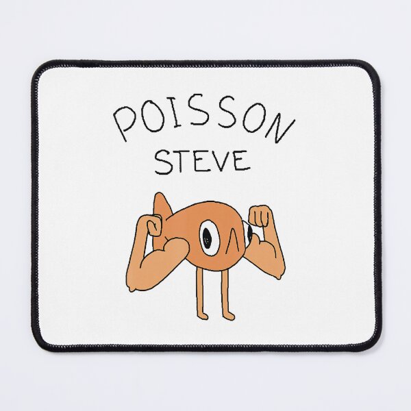 Item preview, Funny Fish Le Poisson Steve Meme Retro designed and sold by Galactic-Sketch.