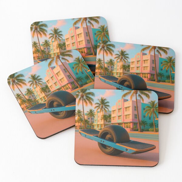 Item preview, Onewheel Dreamscape – Miami Vibes Electric Ride designed and sold by Boombox Theory.