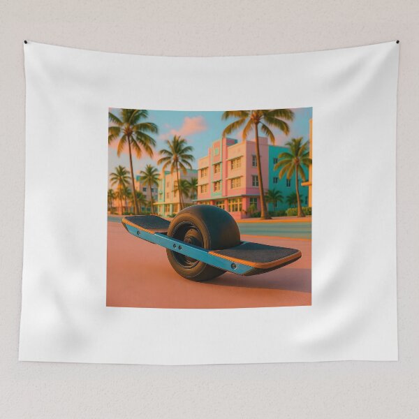 Item preview, Onewheel Dreamscape – Miami Vibes Electric Ride designed and sold by Boombox Theory.