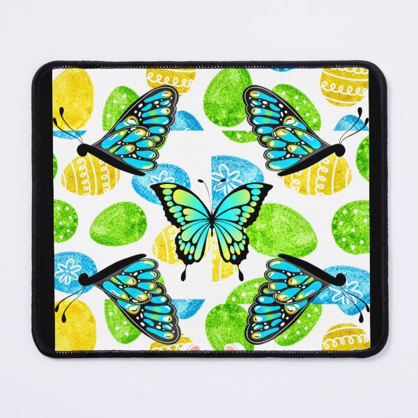 Item preview, King's Easter Hunt | Easter Hunt | Easter Eggs | Eggs | Easter | Easter Design | Blue | Yellow | White | Butterfly | Butterflies | Green  designed and sold by Kingcls.