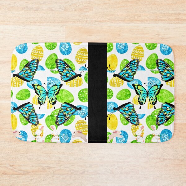 Item preview, King's Easter Hunt | Easter Hunt | Easter Eggs | Eggs | Easter | Easter Design | Blue | Yellow | White | Butterfly | Butterflies | Green  designed and sold by Kingcls.