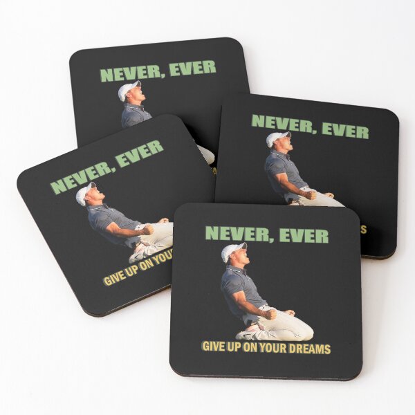 Item preview, Rory Mcilroy Never Ever Give Up On Your Dreams designed and sold by AnkeFleis.