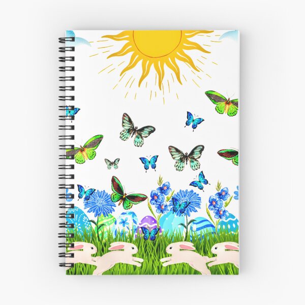 Item preview, King's Easter Hunt | Easter Hunt | Easter Eggs | Eggs | Easter | Rabbit | Bunny | Blue | White | Butterfly | Butterflies | Yellow | Sun | Flowers  designed and sold by Kingcls.