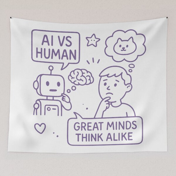 Item preview, Great Minds, Different Thoughts designed and sold by zzz888.