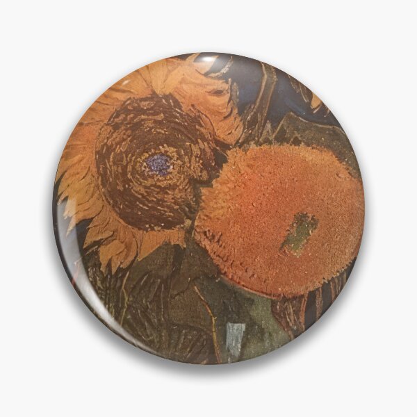 Item preview, Still Life Vase with Five Sunflowers - 1888; Arles, Bouches-du-Rhône, France designed and sold by MashaQo.