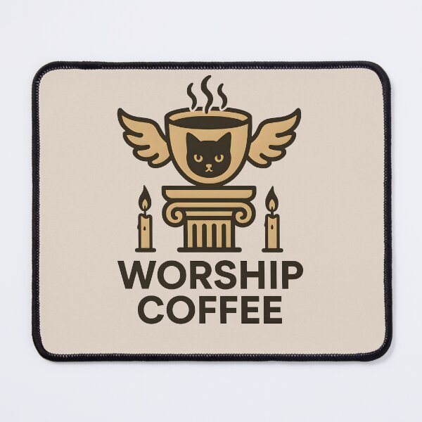 Item preview, Worship Coffee / That's Our Creed designed and sold by DarrenAshenOne.