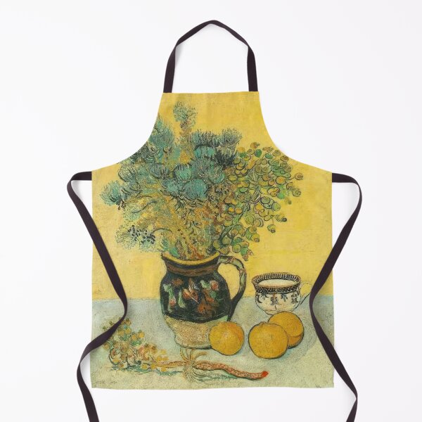 Item preview, Still Life Majolica Jug with Wildflowers - 1888; Arles, Bouches-du-Rhône, France designed and sold by MashaQo.