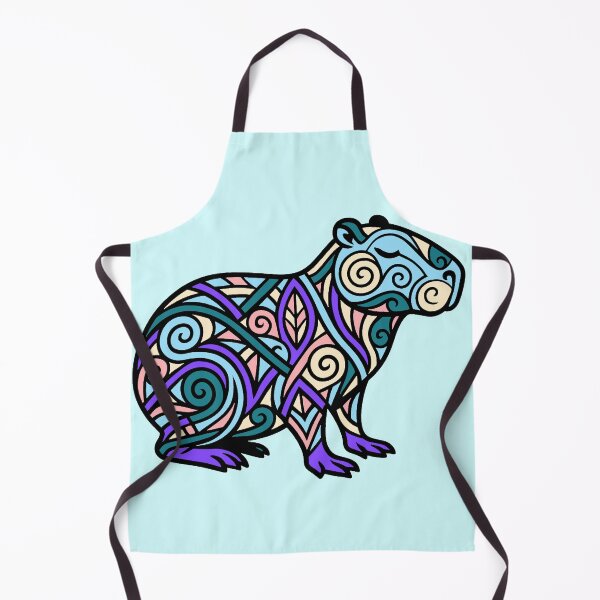 Item preview, Intricate capybara designed and sold by SpectrumShine.