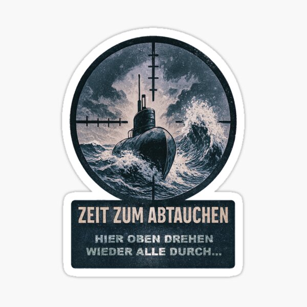 Artikel-Vorschau von Zeit zum abtauchen - hier oben drehen wieder alle durch..., designt und verkauft von cglightNingART.