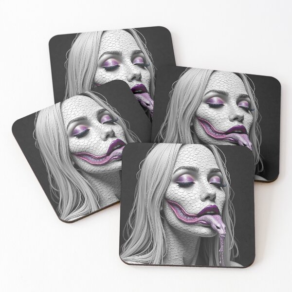 Item preview, Snake Face in Select Colour designed and sold by Huskyyy Designs.