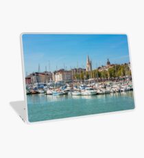Yachts in the old port of La Rochelle Laptop Skin