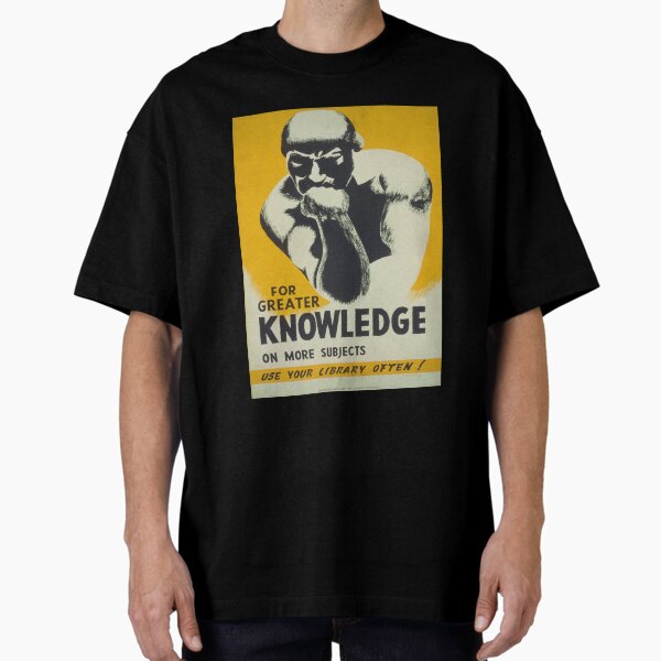 Item preview, For Greater Knowledge Vintage designed and sold by MarkedArtPrints.