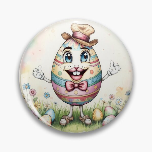 Item preview,  funny easter colorful happy egg in the meadow spring,Happy Easter,Easter Humor,Easter Day,funny easter design designed and sold by Expressions-Sel.