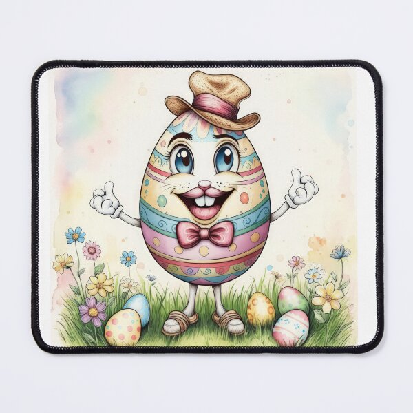 Item preview, funny easter colorful happy egg in the meadow spring,Happy Easter,Easter Humor,Easter Day,funny easter design designed and sold by Expressions-Sel.
