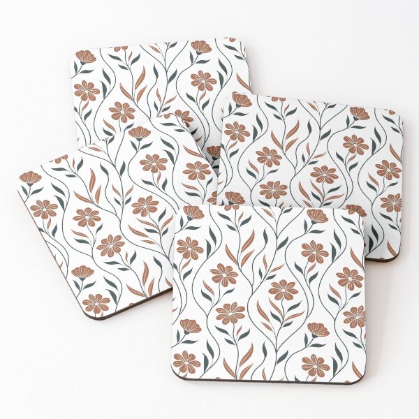 Item preview, Elegant spring floral seamless pattern. Elegant stylish spring floral seamless pattern with dots and lineart designed and sold by CreativebyTKK.