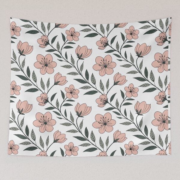 Item preview, Seamless floral backgrounds set.  designed and sold by CreativebyTKK.