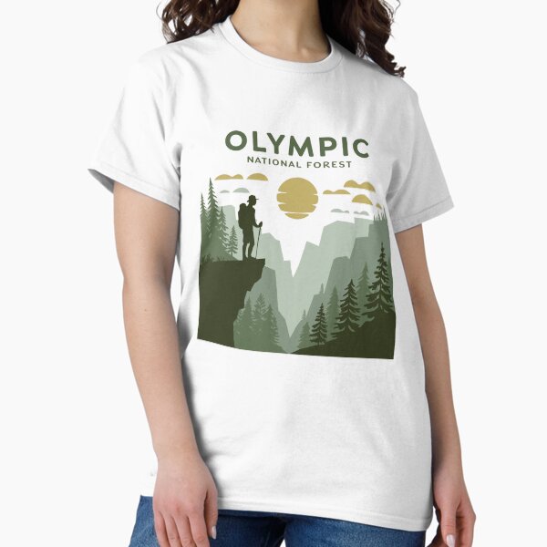 Item preview, Olympic National Forest hiking gift designed and sold by ketkacreations.