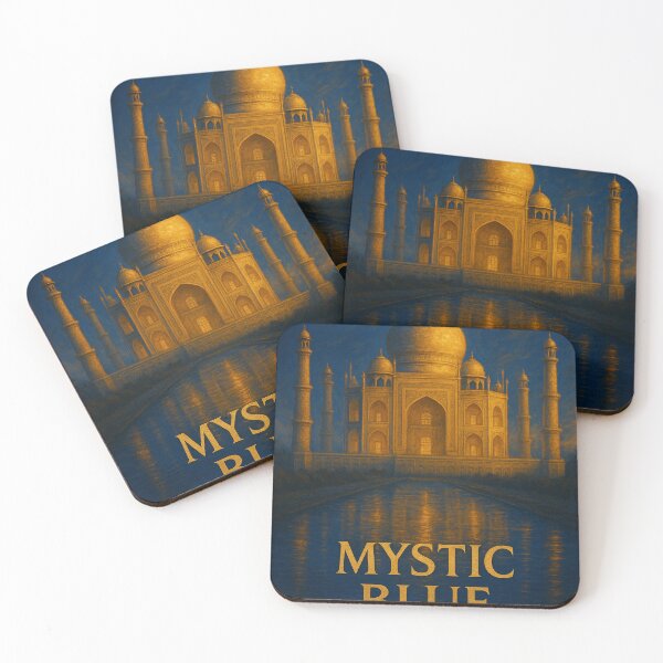 Item preview, "Mystic Blue – The Heart of Agra" designed and sold by StudioCultura.